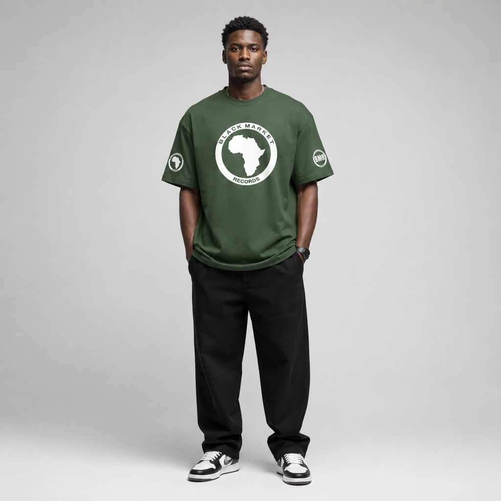BMR Africa Logo 550 GSM T-Shirt
