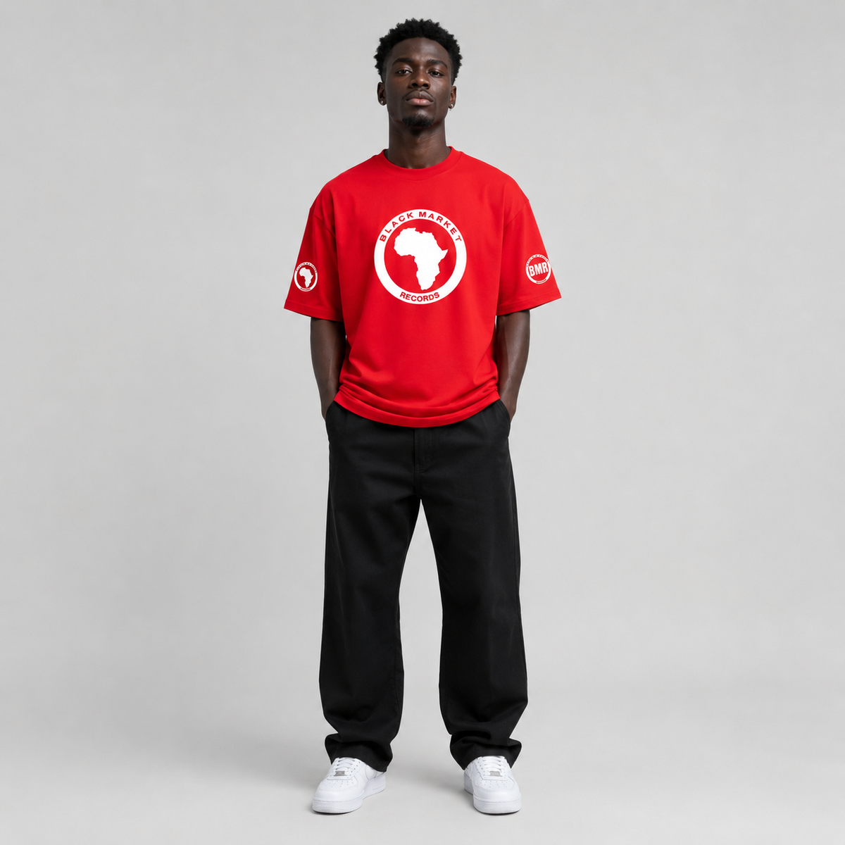 BMR Africa Logo 550 GSM T-Shirt