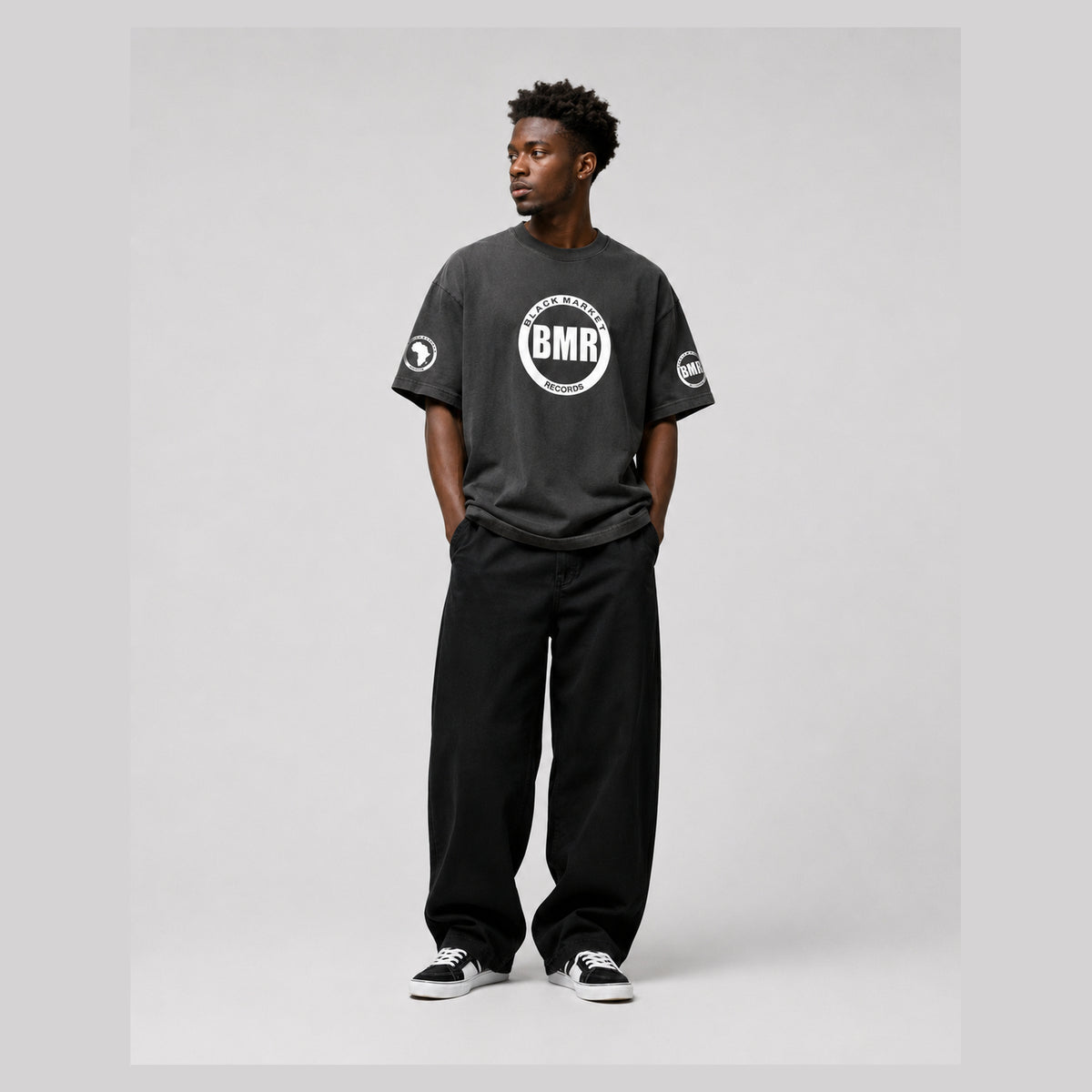 BMR Circle Logo 550 GSM T-Shirt