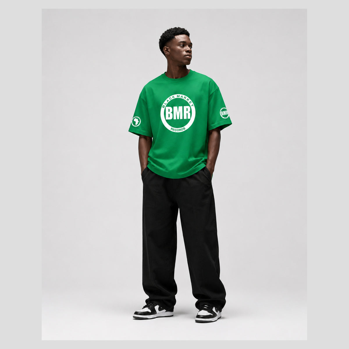 BMR Circle Logo 550 GSM T-Shirt