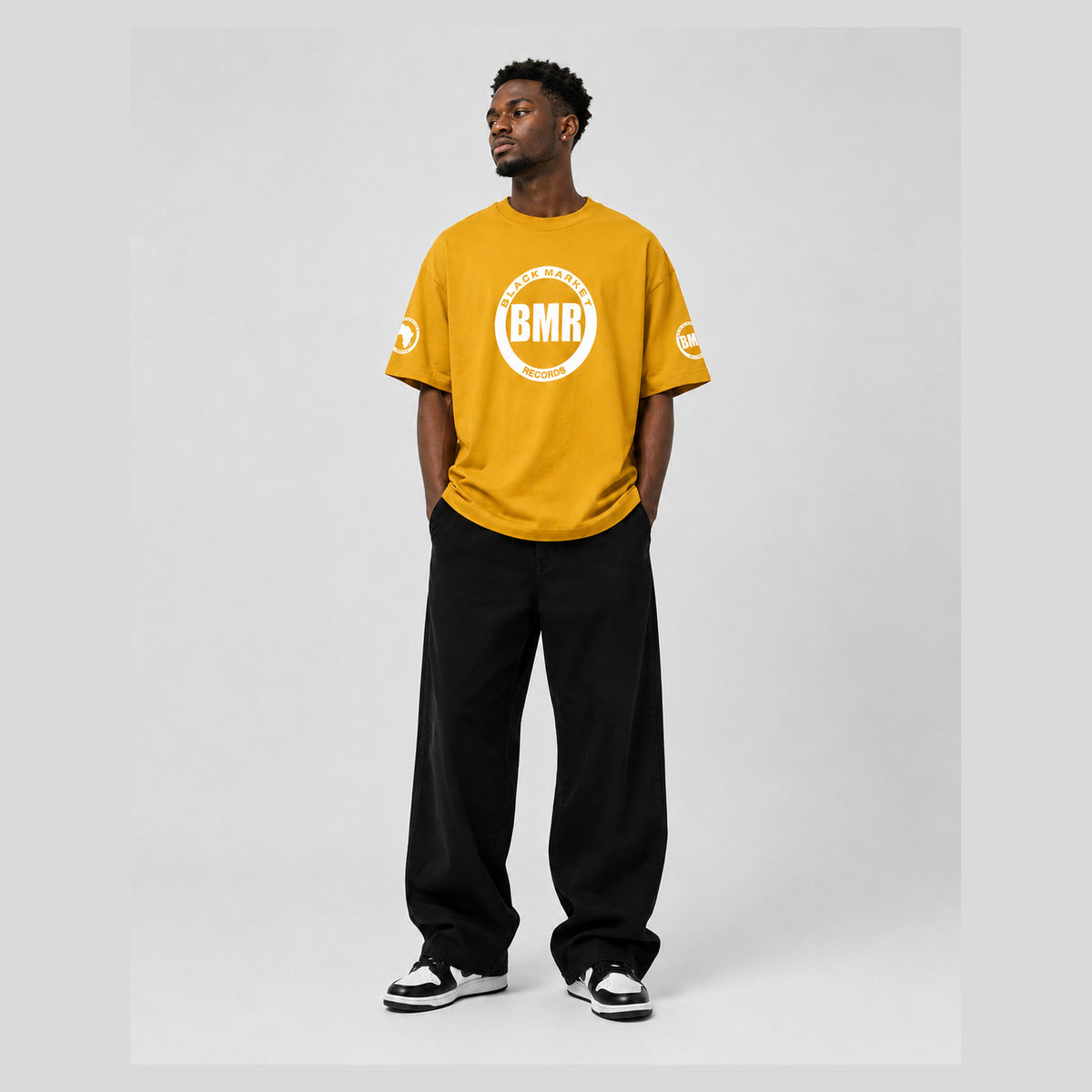BMR Circle Logo 550 GSM T-Shirt