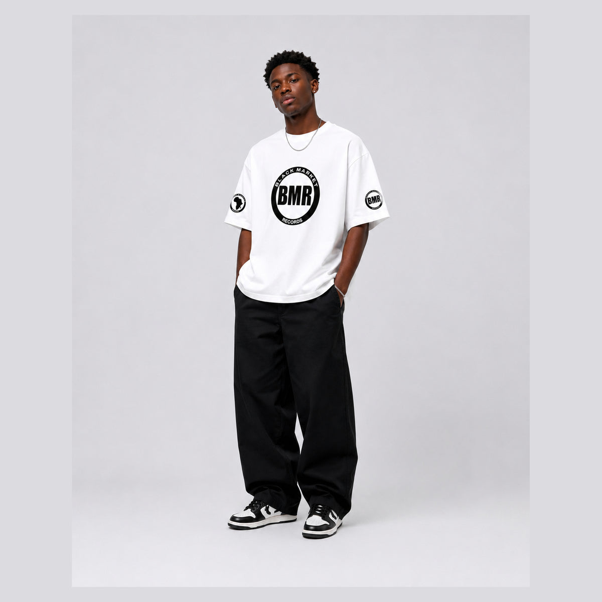 BMR Circle Logo 550 GSM T-Shirt