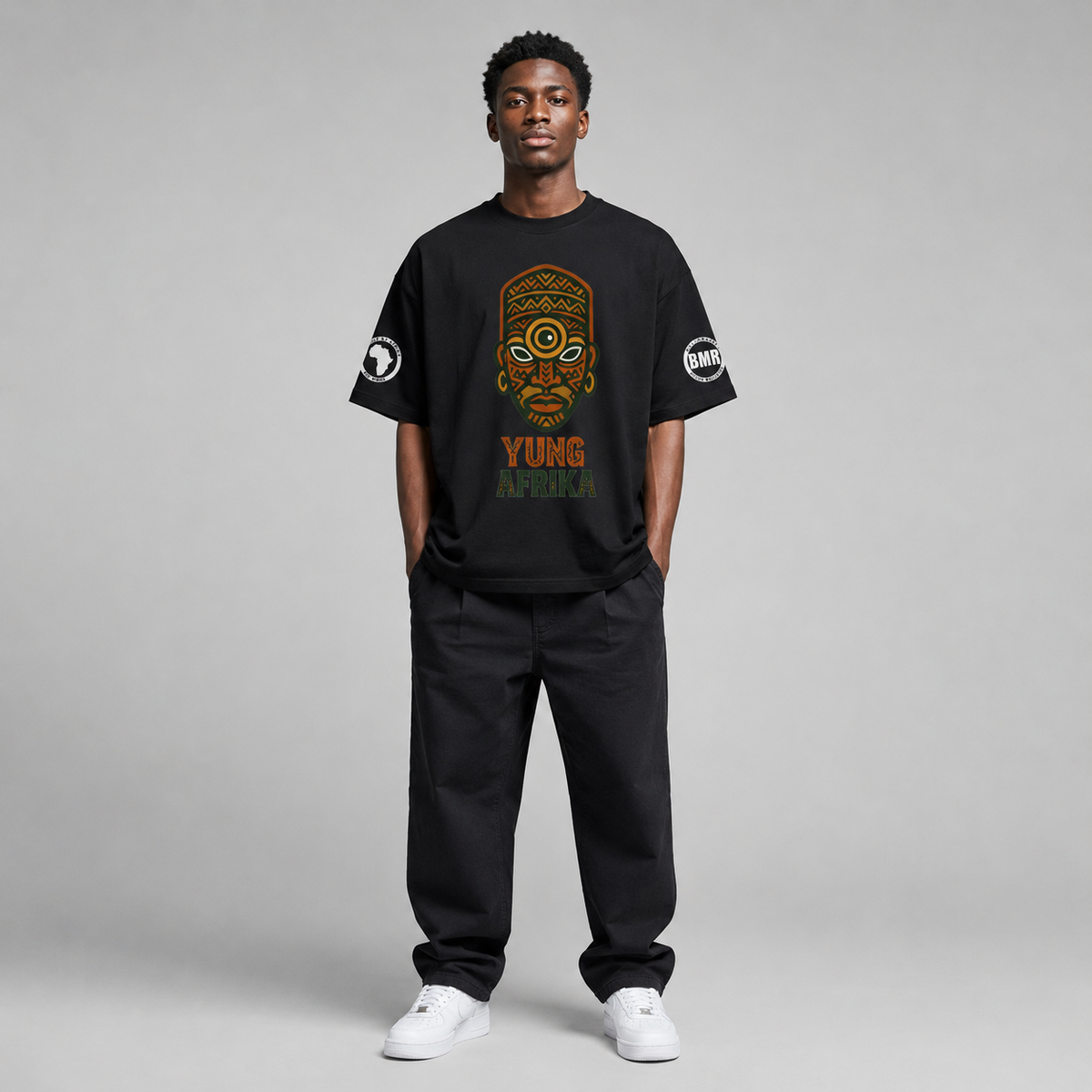 Yung Afrika 550 GSM T-Shirt