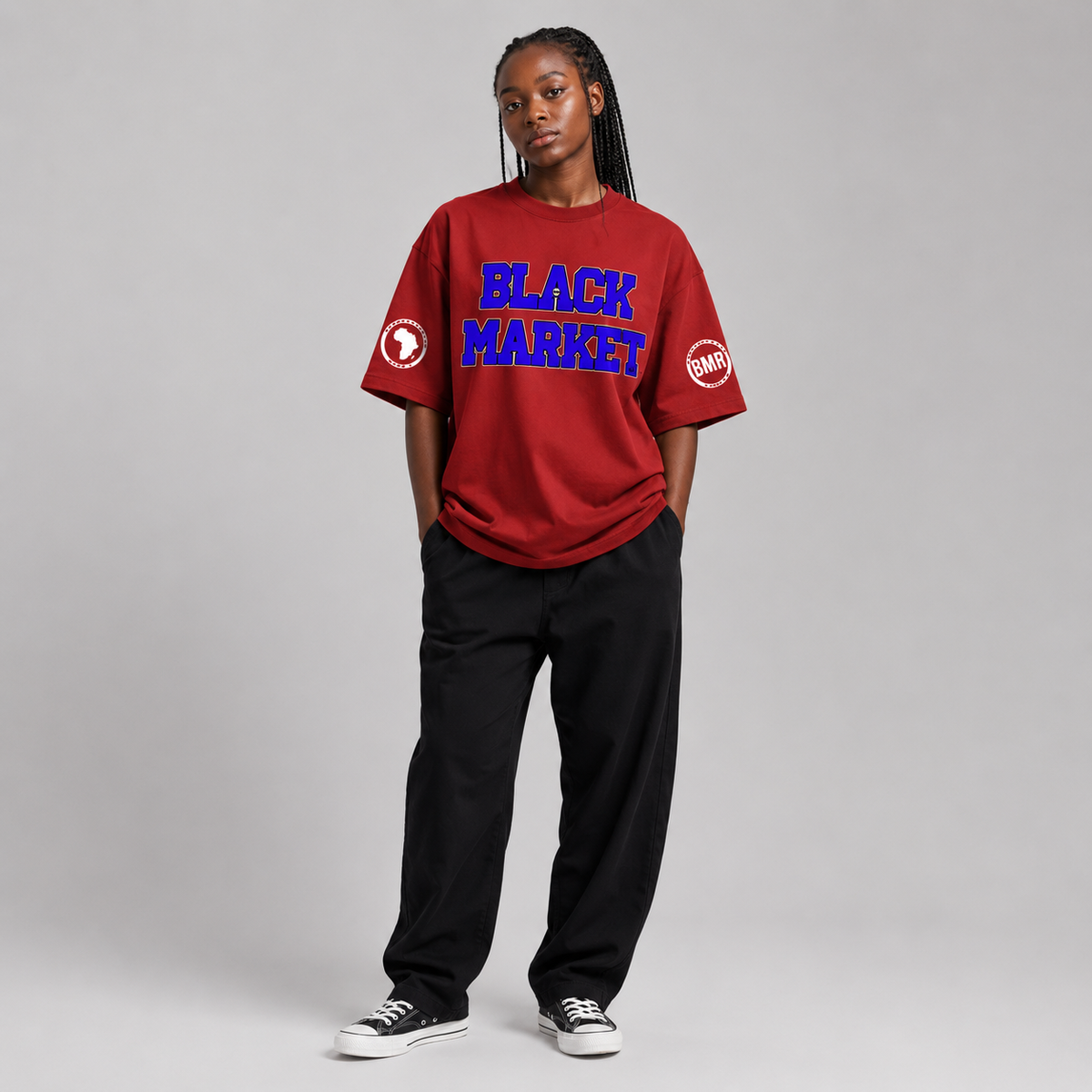 Block Logo 600 GSM T-Shirt