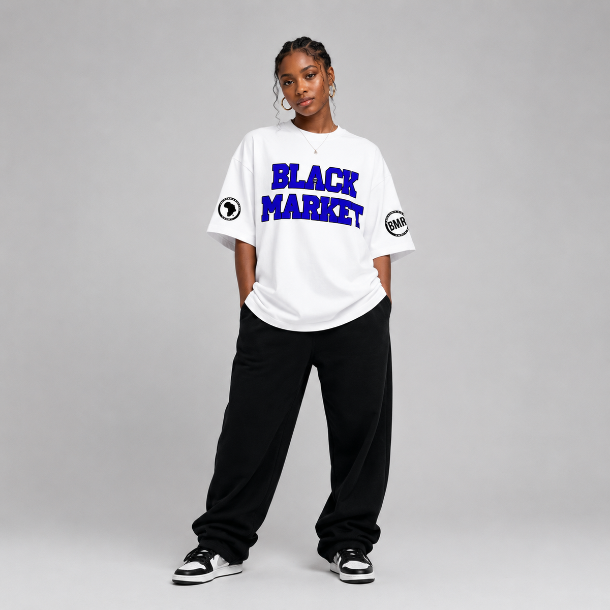 Block Logo 600 GSM T-Shirt