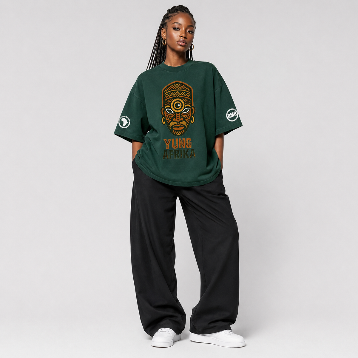 Yung Afrika 550 GSM T-Shirt