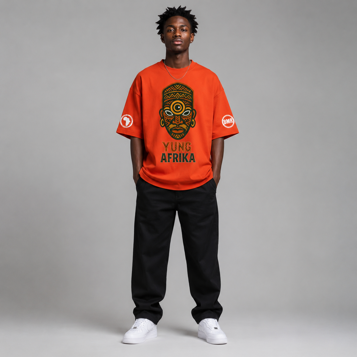 Yung Afrika 550 GSM T-Shirt