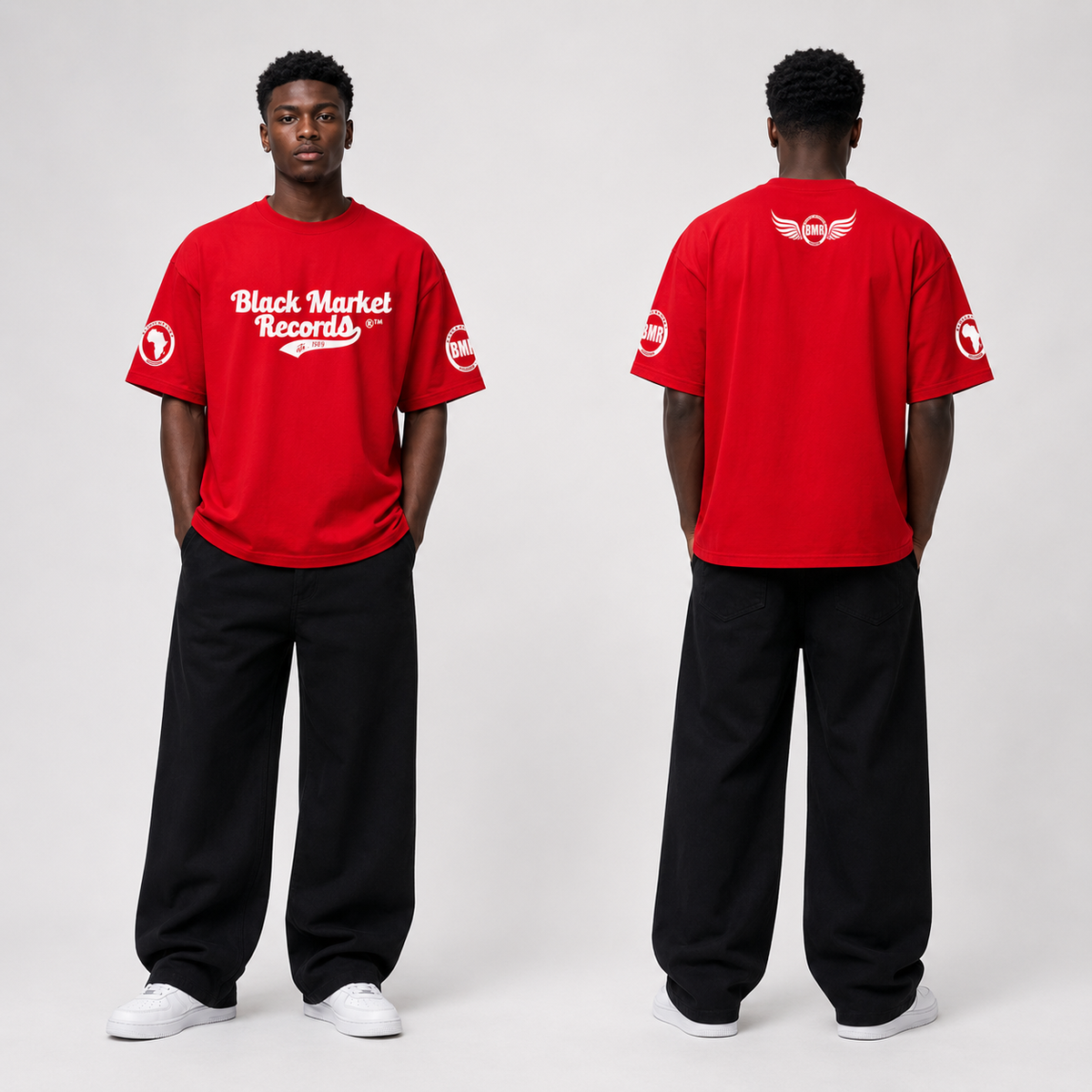BMR Tail Logo 550 GSM T-Shirt