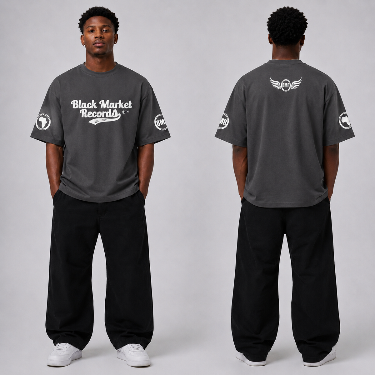 BMR Tail Logo 550 GSM T-Shirt