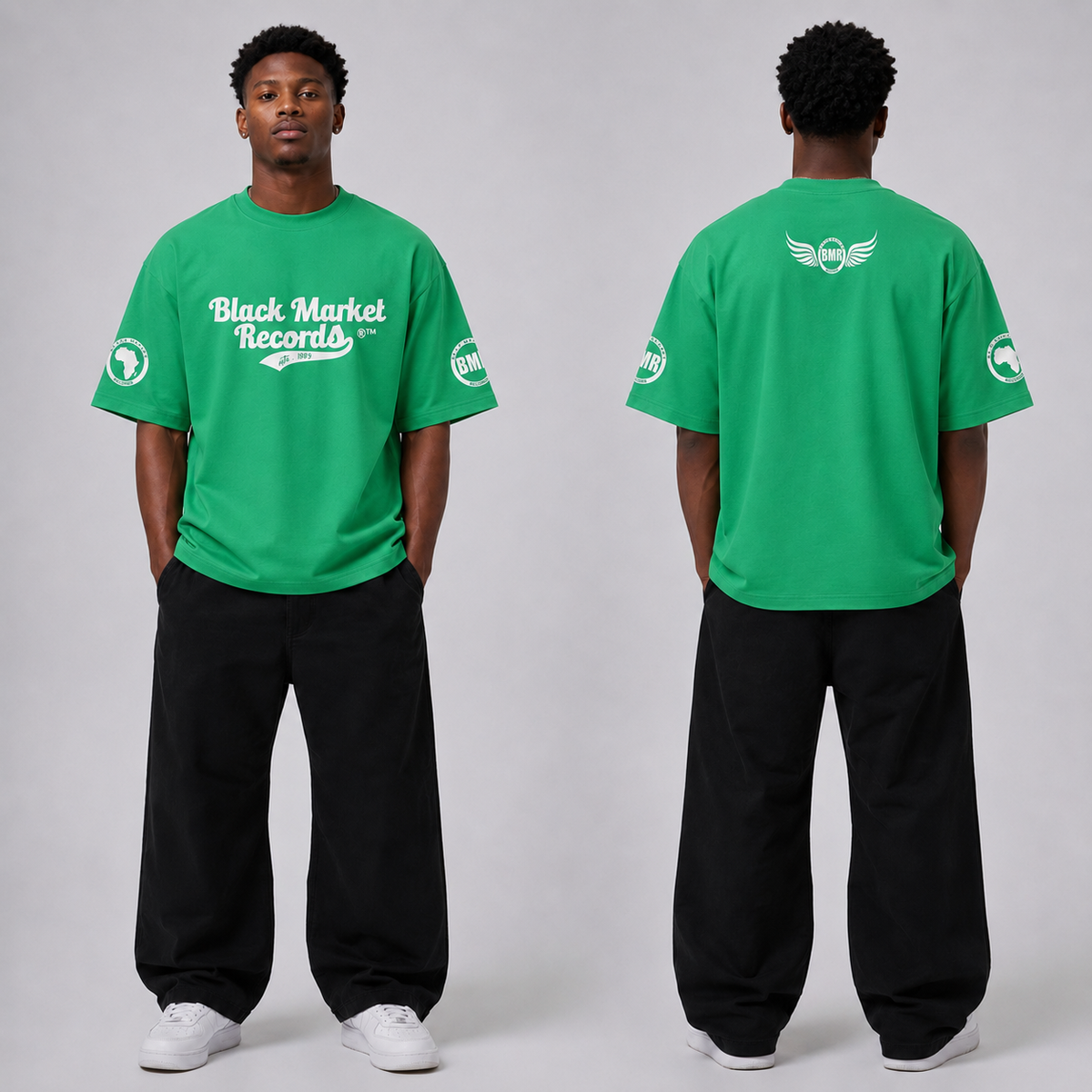 BMR Tail Logo 550 GSM T-Shirt