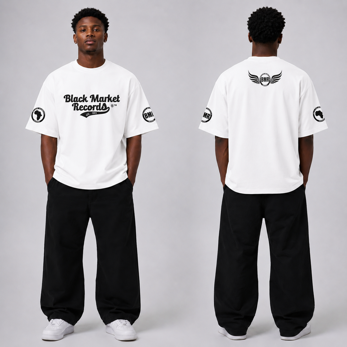 BMR Tail Logo 550 GSM T-Shirt