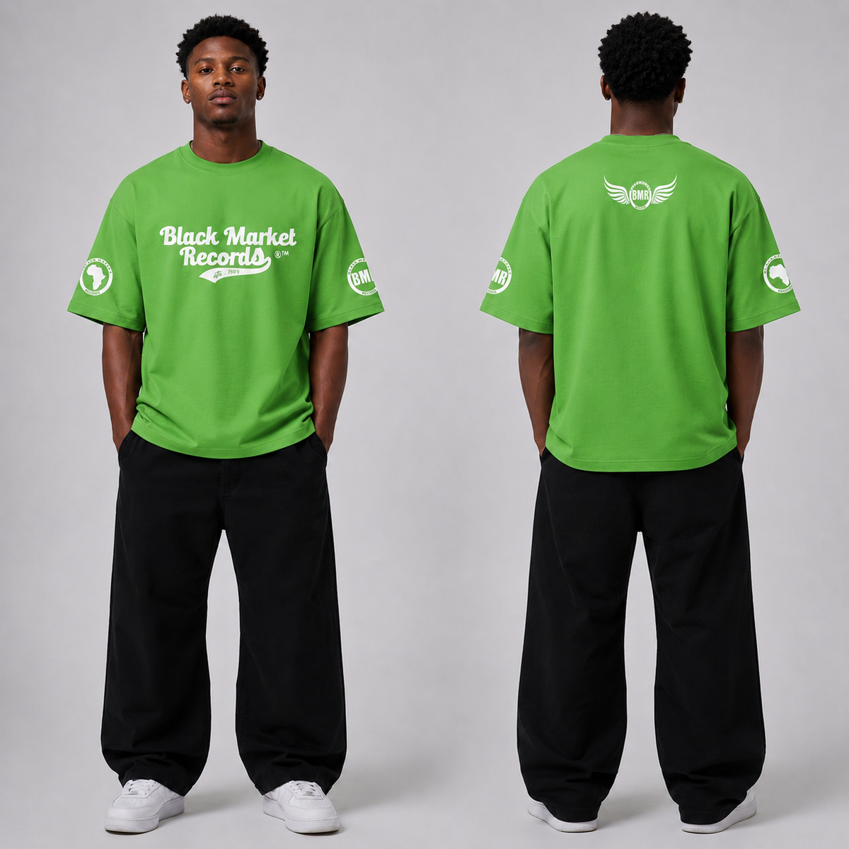 BMR Tail Logo 550 GSM T-Shirt